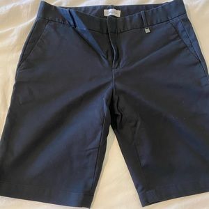 Calvin Klein black slack shorts